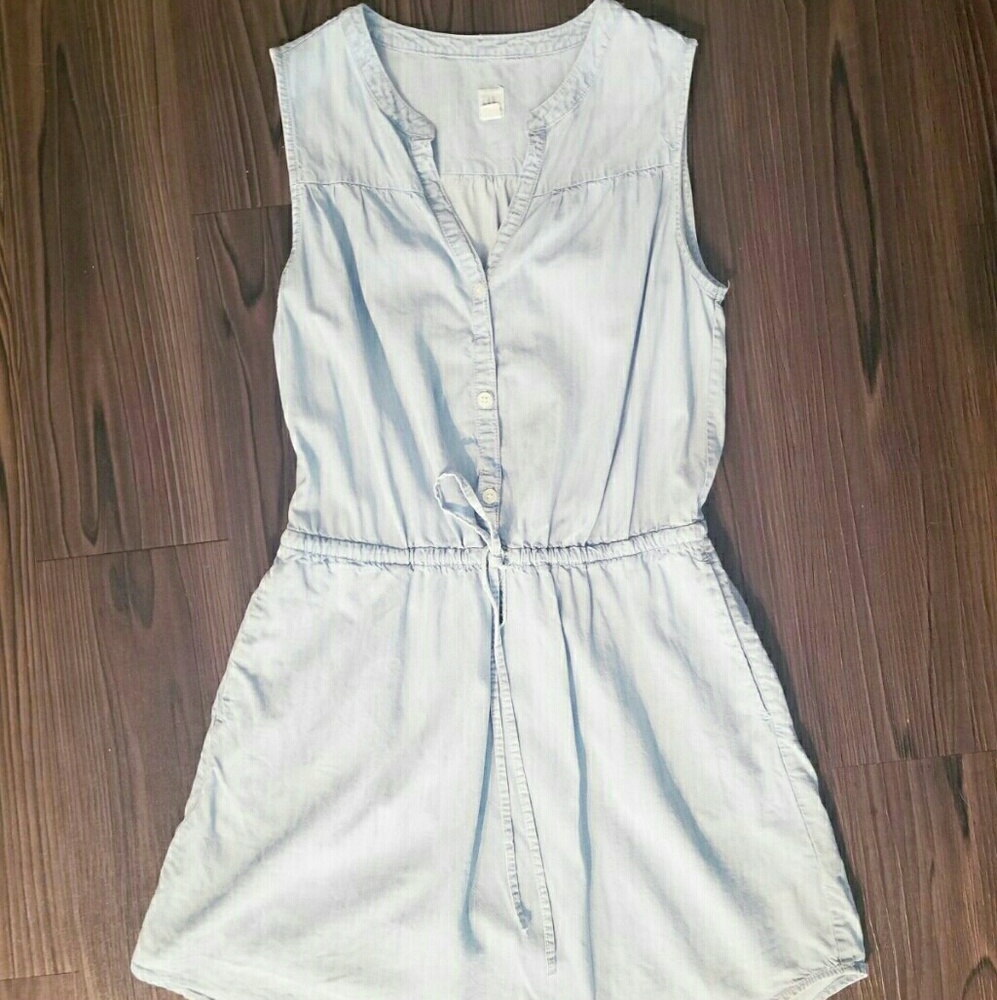 GAP Denim Tie Dress